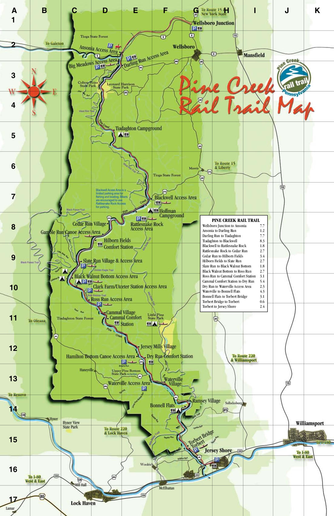 pine-creek-rail-trail-map